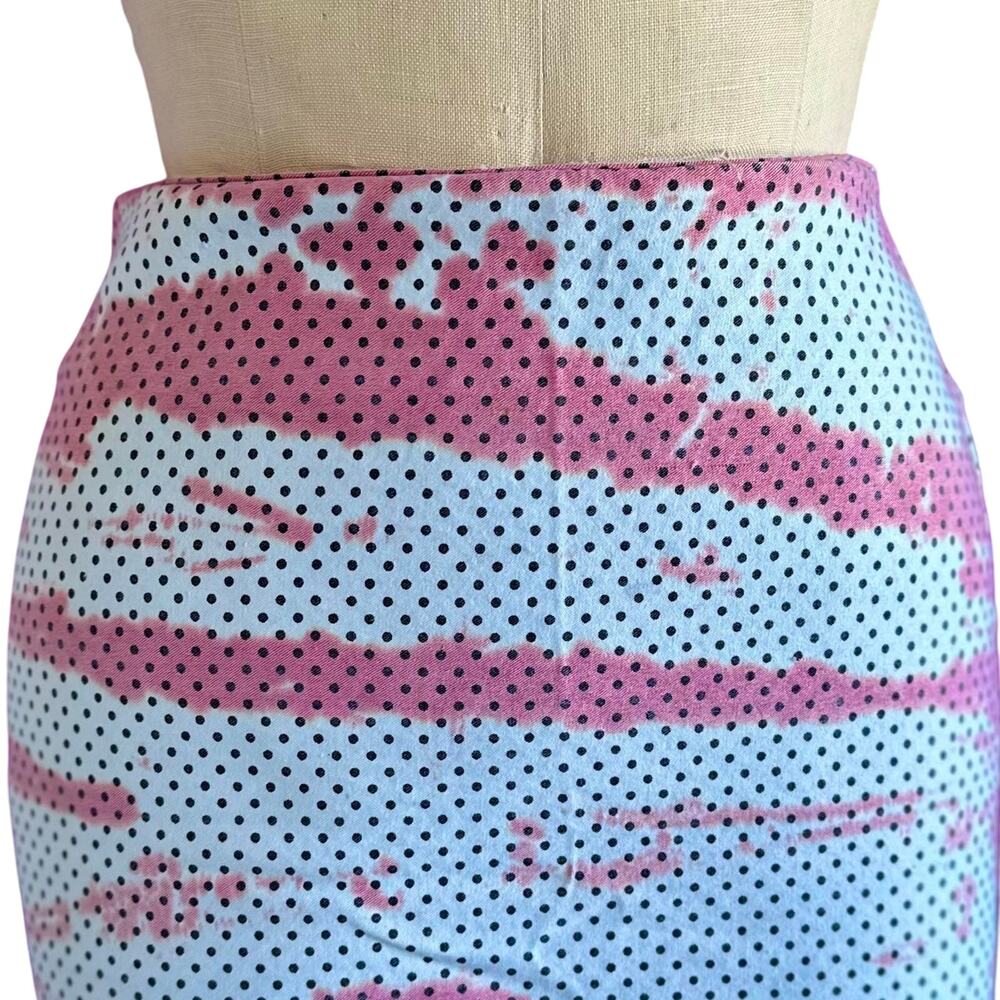 Womens Skirt Size Small Reworked Pencil Hippie Chic Festival Office Hippy Summer - Picture 2 of 7
